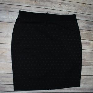 Black Dot Ann Taylor Skirt